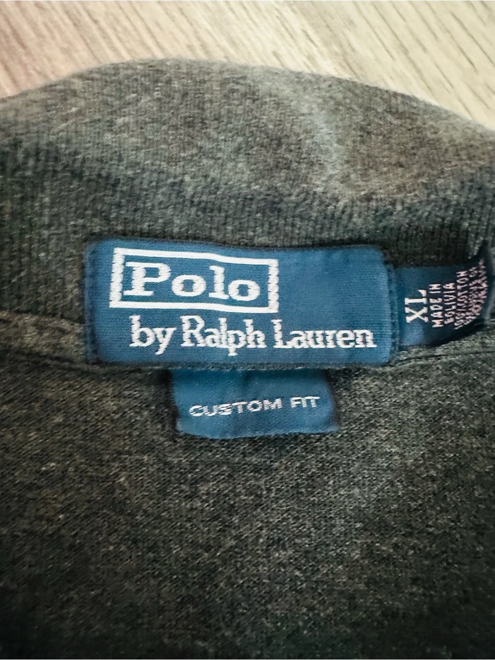 Ralph Lauren Dark Charcoal Polo Shirt